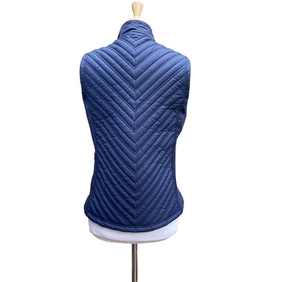 LevelWear Transition Navy Quilted Performance Zip Vest -Women's Size Medium - Picture 3 of 13
